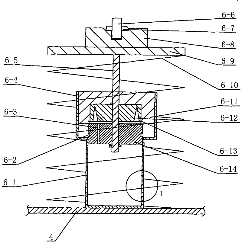 Automatic damped height regulating pillow