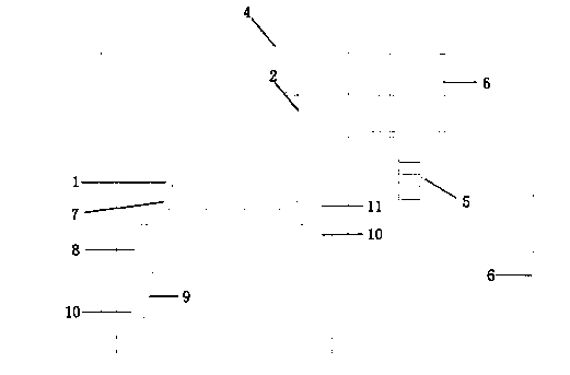 Continuous annealing unit drying oven aluminized pipeline installation method