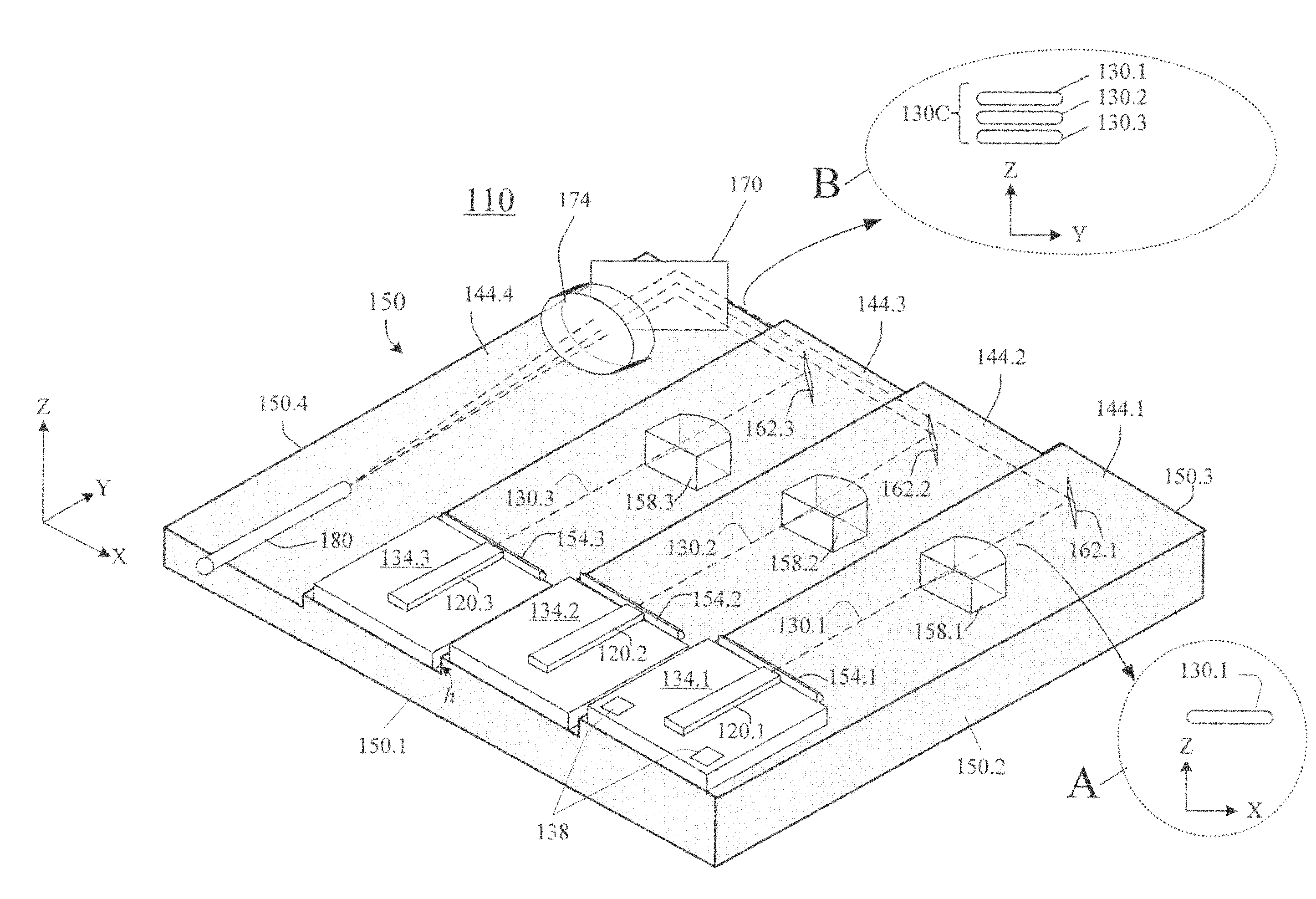 Laser diode assemblies