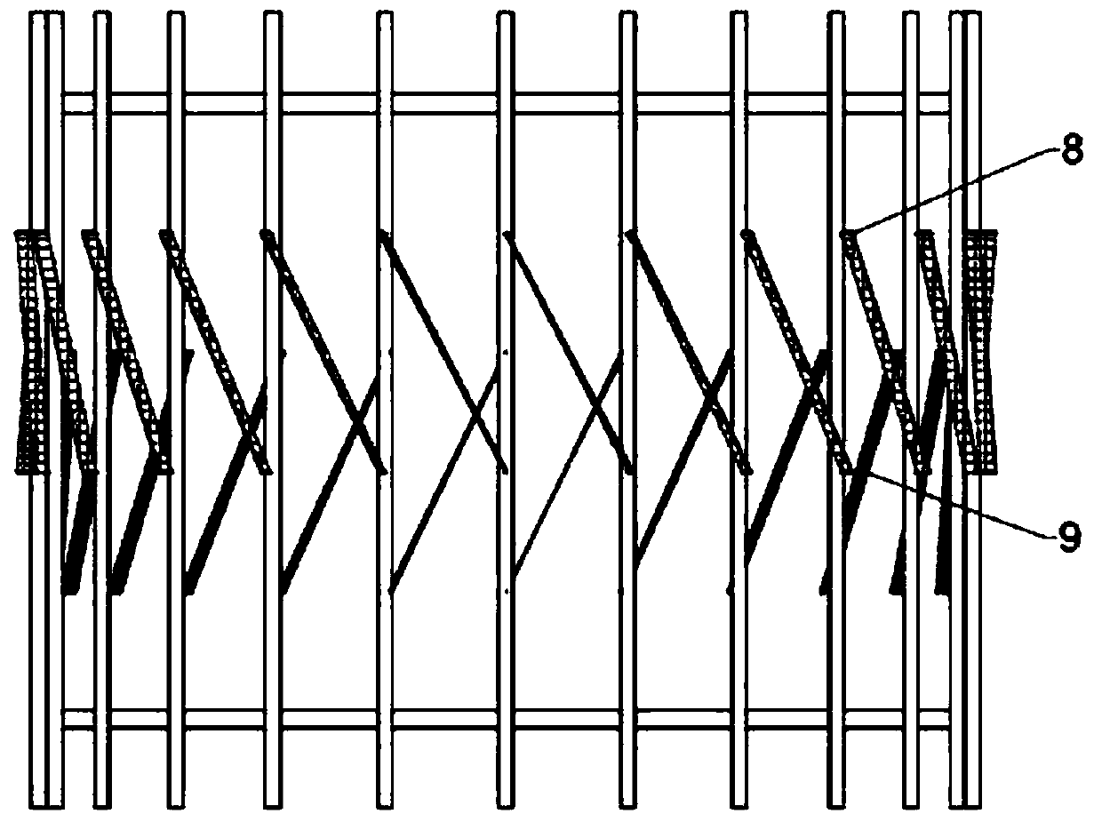 Resin-clad frame and fiber-reinforced concrete wind power tower and construction method