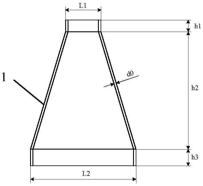 Three-dimensional molding based microwave absorbing body preparing method and corresponding microwave absorbing body