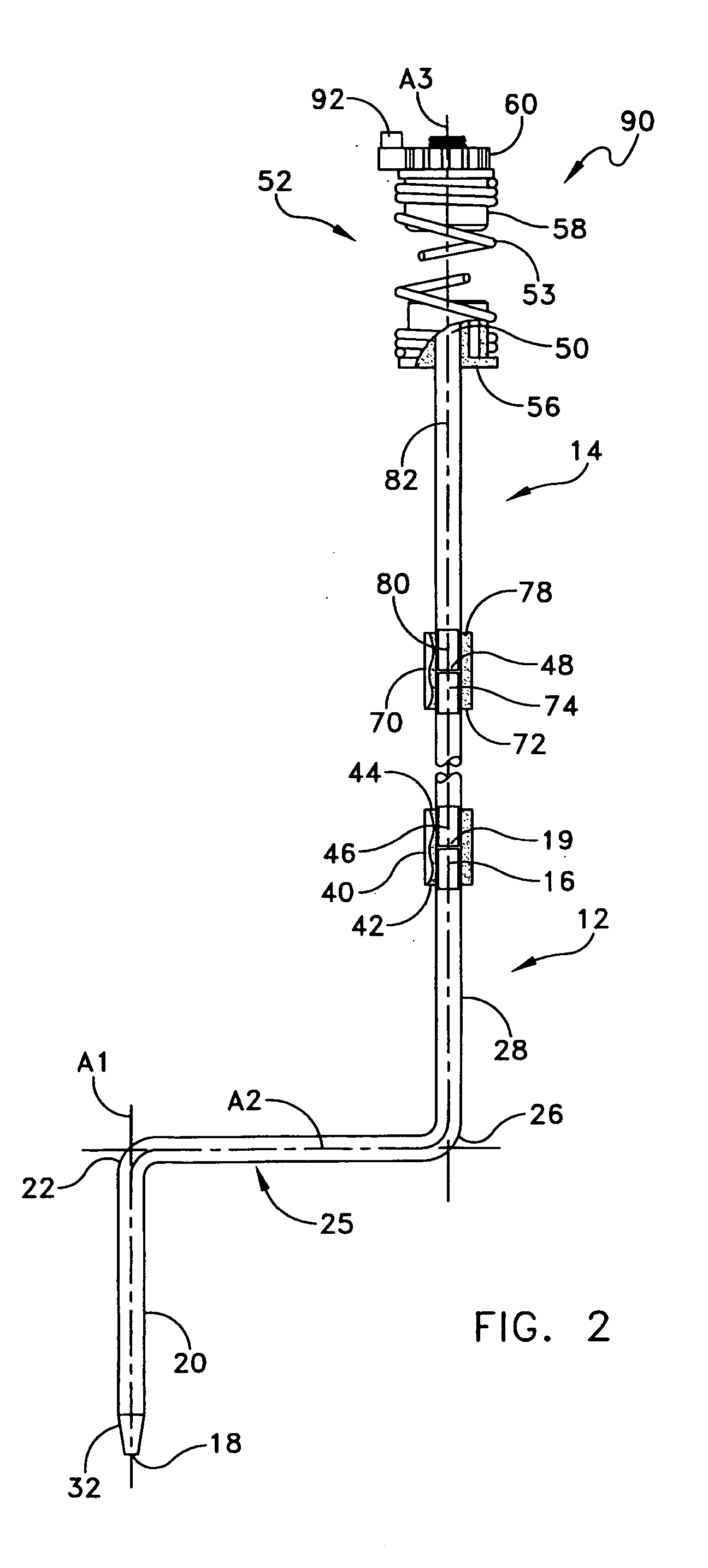 Adjustable stake for a decoy