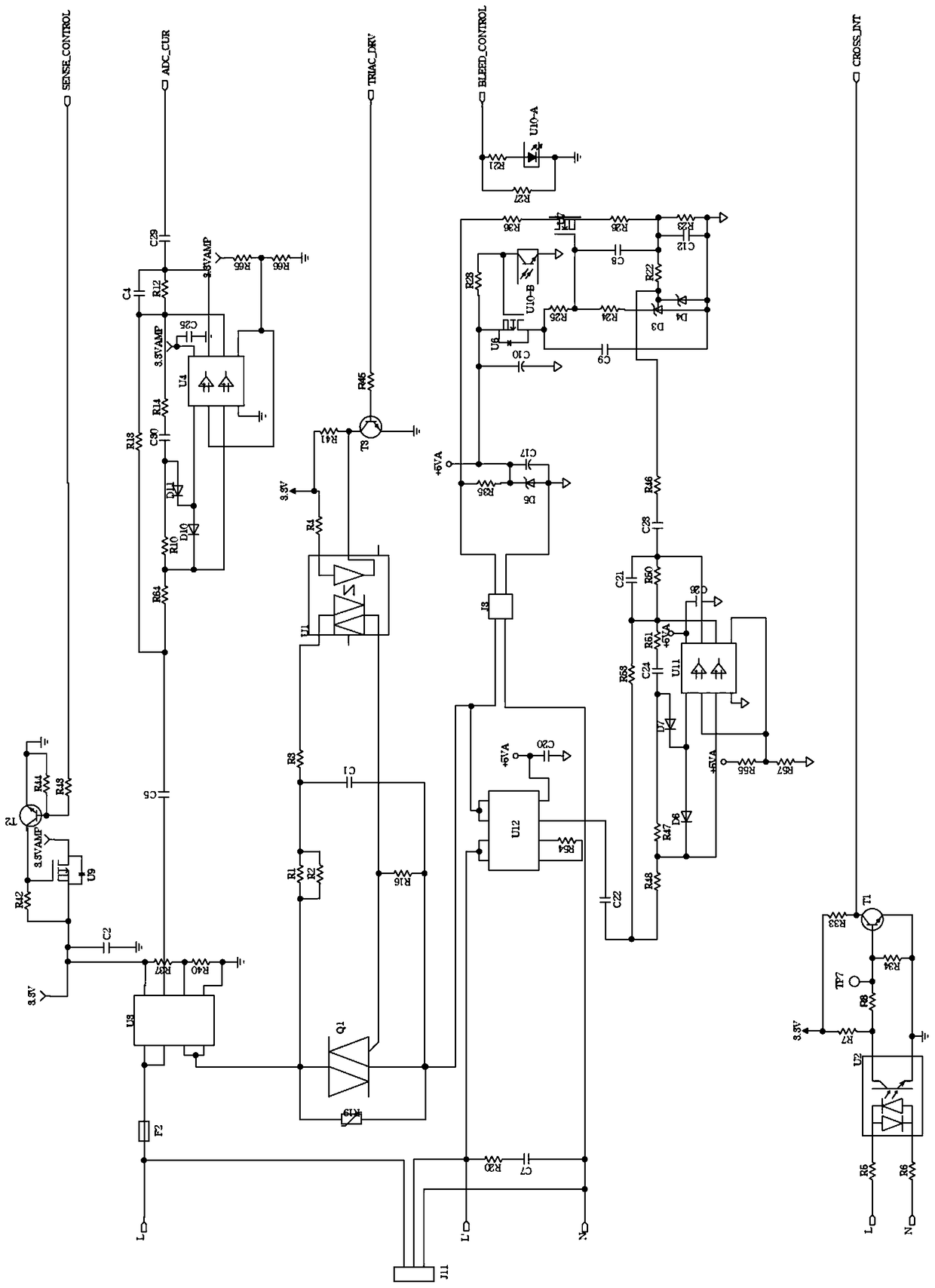 smart switch panel for led lamps