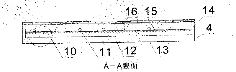 Pressure type vacuum panel solar thermal collector