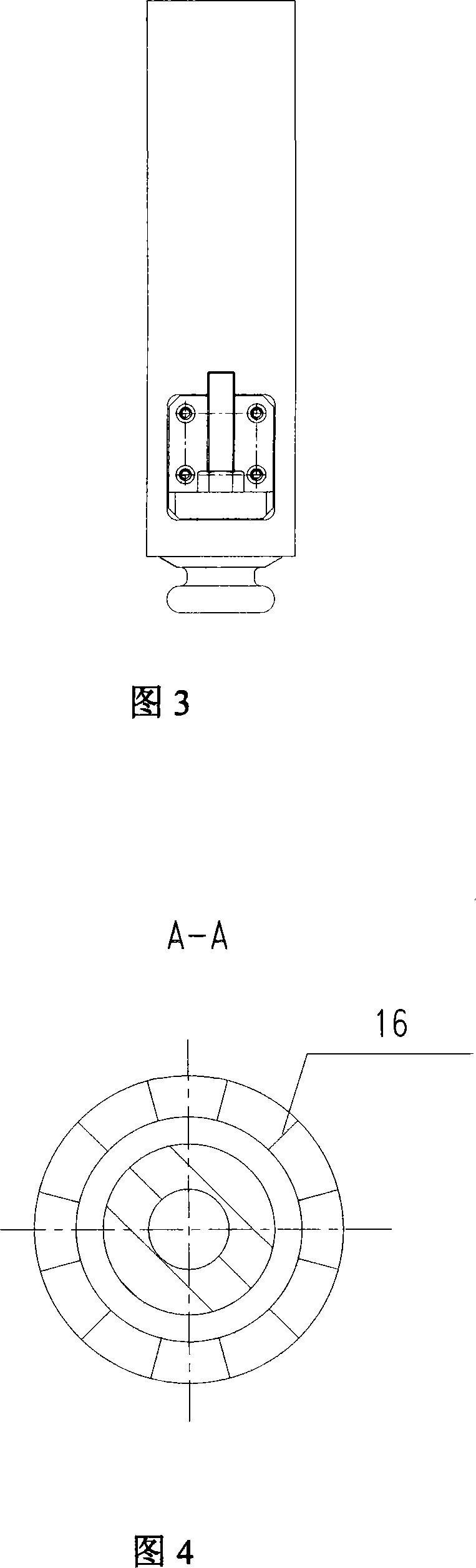 Rolling-mill preloading interference acute blade rolling method and special device thereof