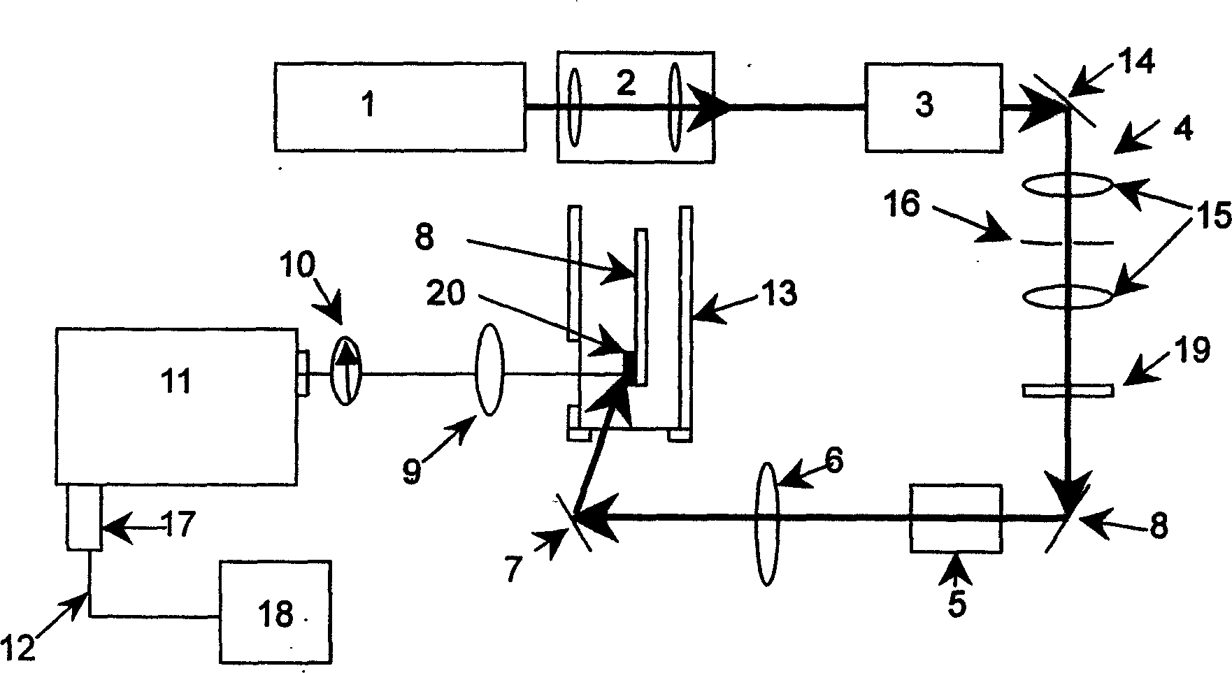 Low-temperature polarizing electronic Raman scattering apparatus