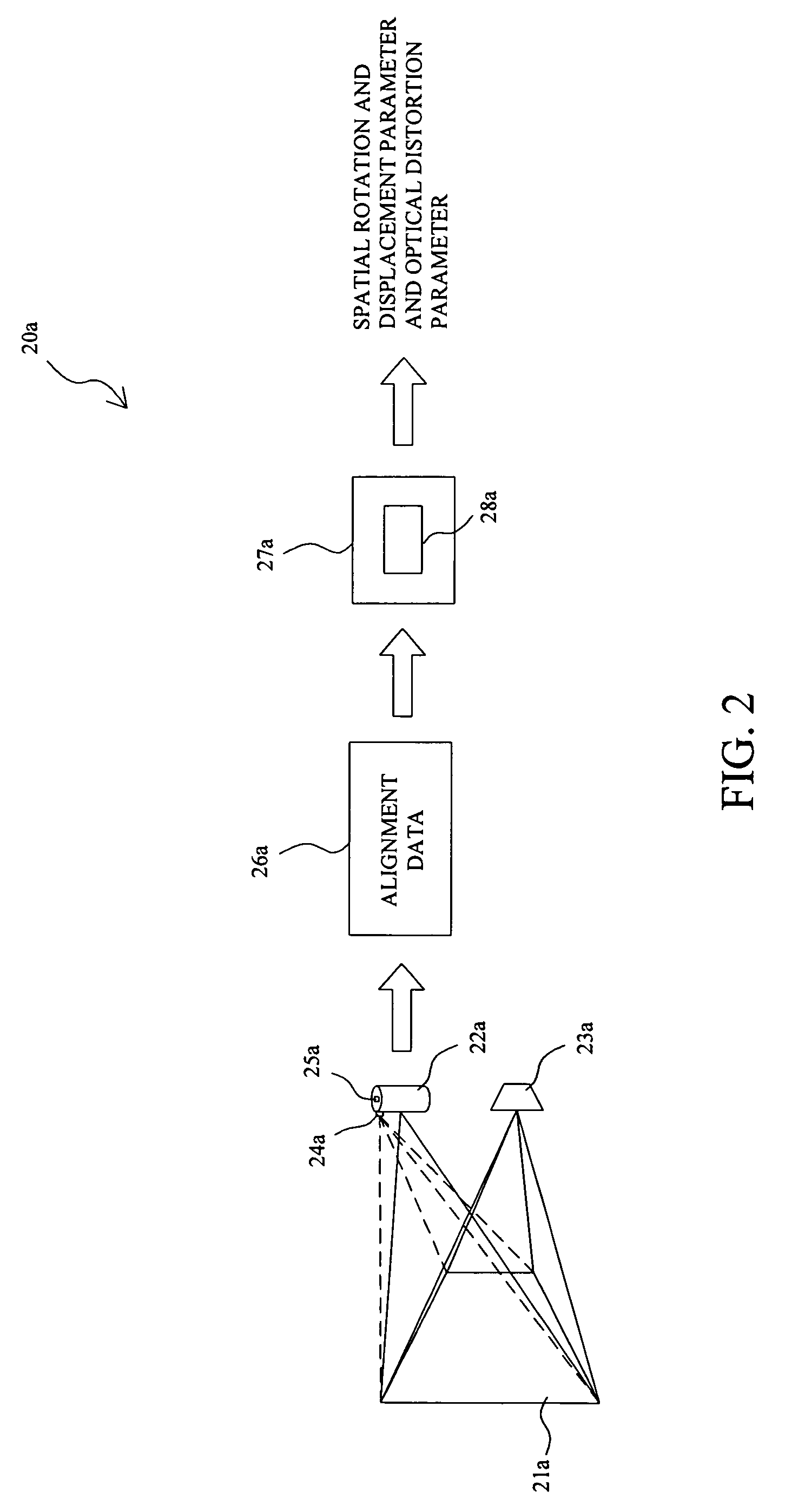 Pointing input system and method using one or more array sensors