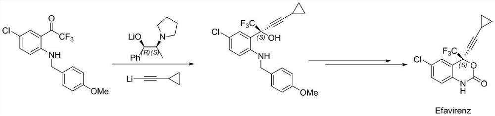 A method for preparing chiral (1r, 2s)-1-phenyl-2-(1-pyrrolidinyl)propan-1-ol