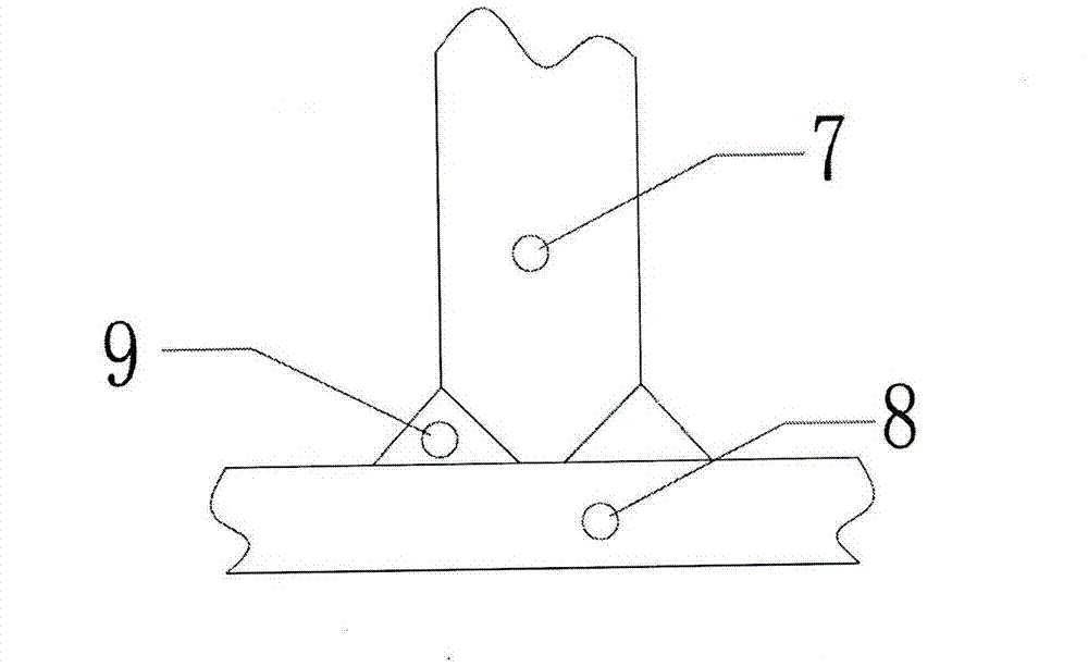 Method for building load-bearing H-steel