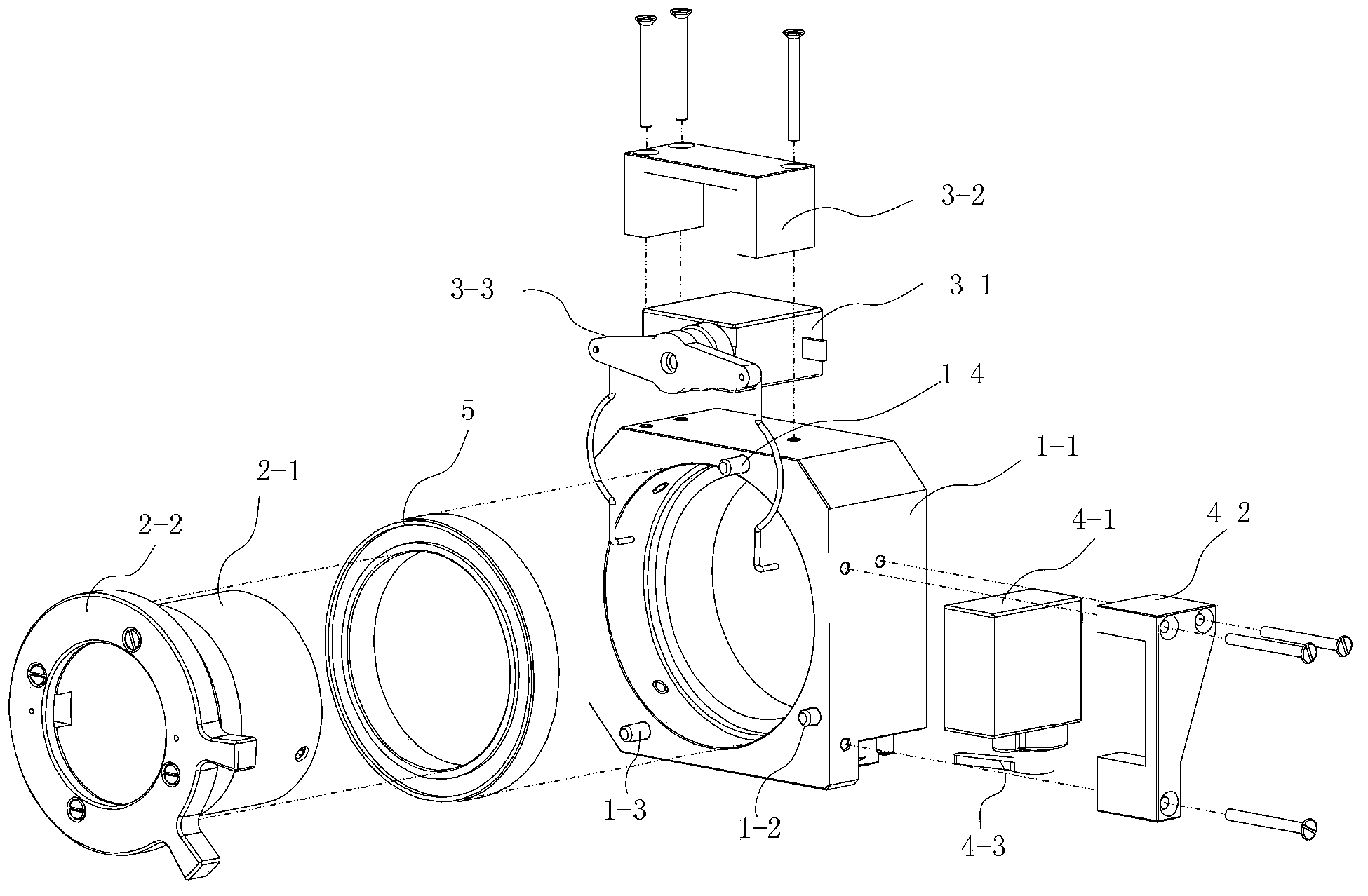 Positioner capable of rotating at multiple angles