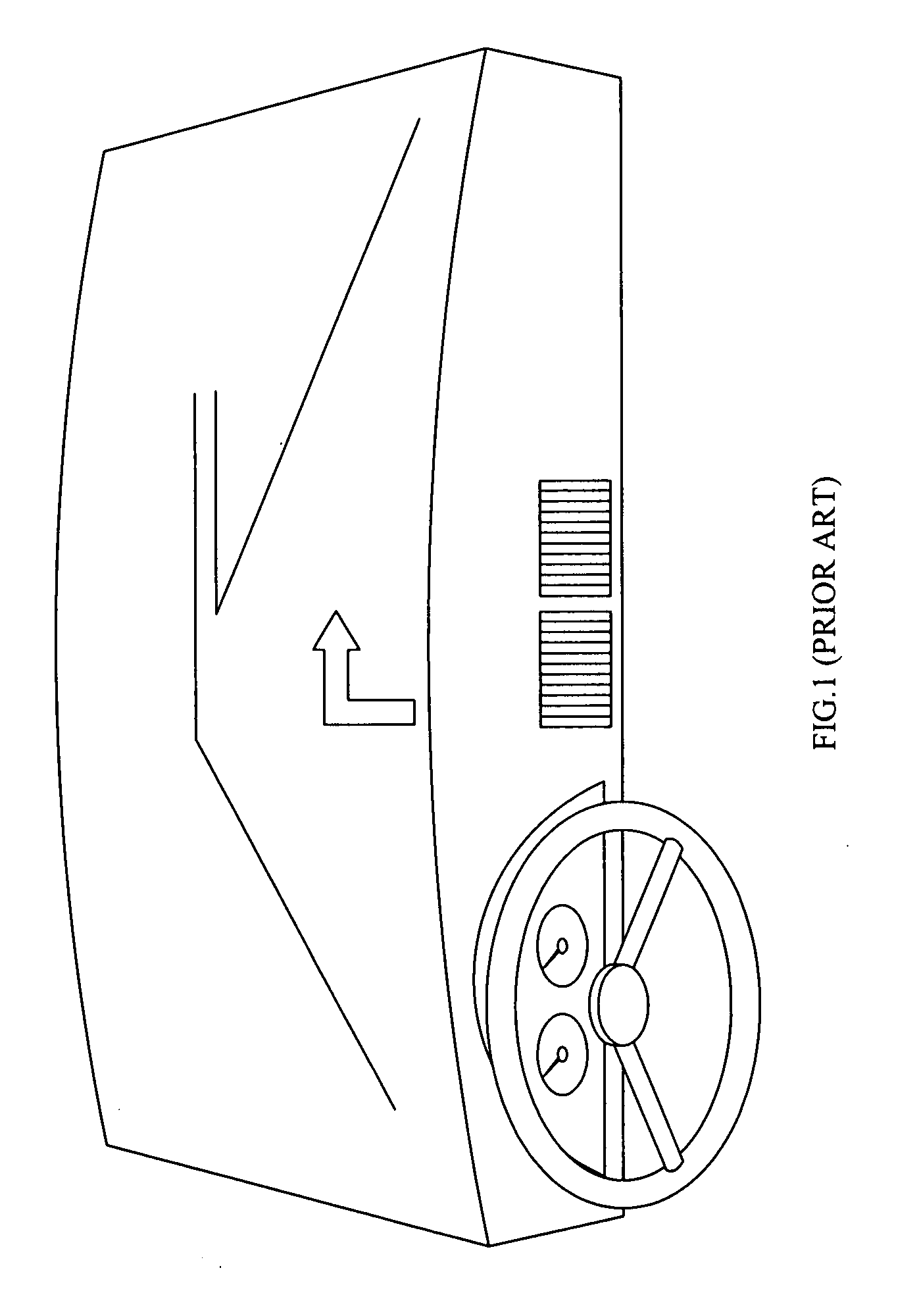 Navigation system and portable head up display thereof