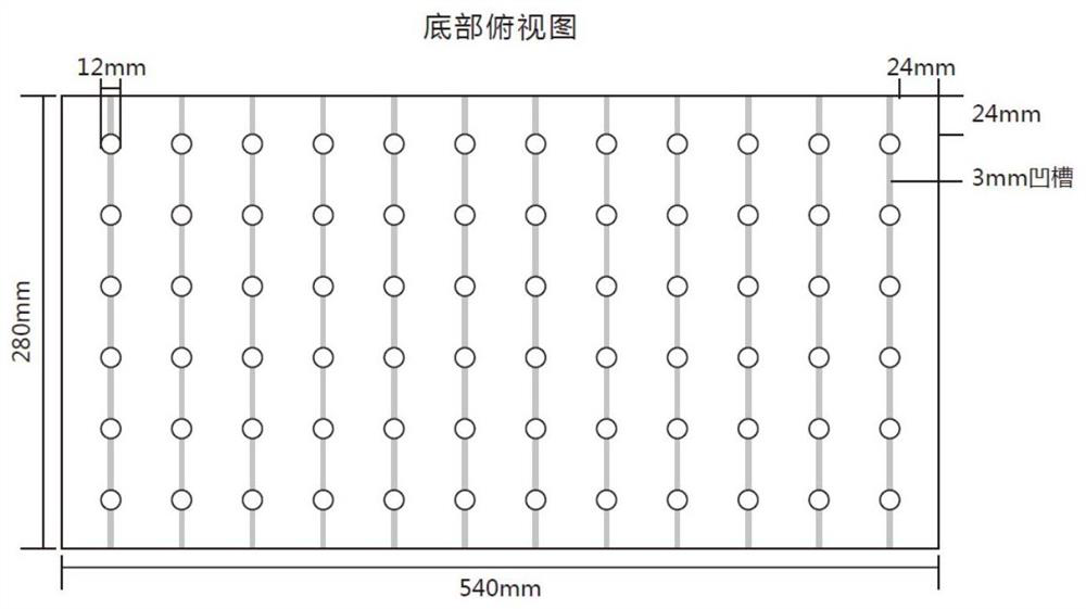 Transplanting-free floating plate and application of transplanting-free floating plate in leek floating cultivation