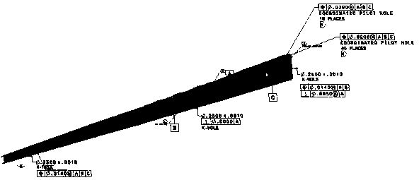 The mbd measurement process of large-scale composite high-precision and difficult parts