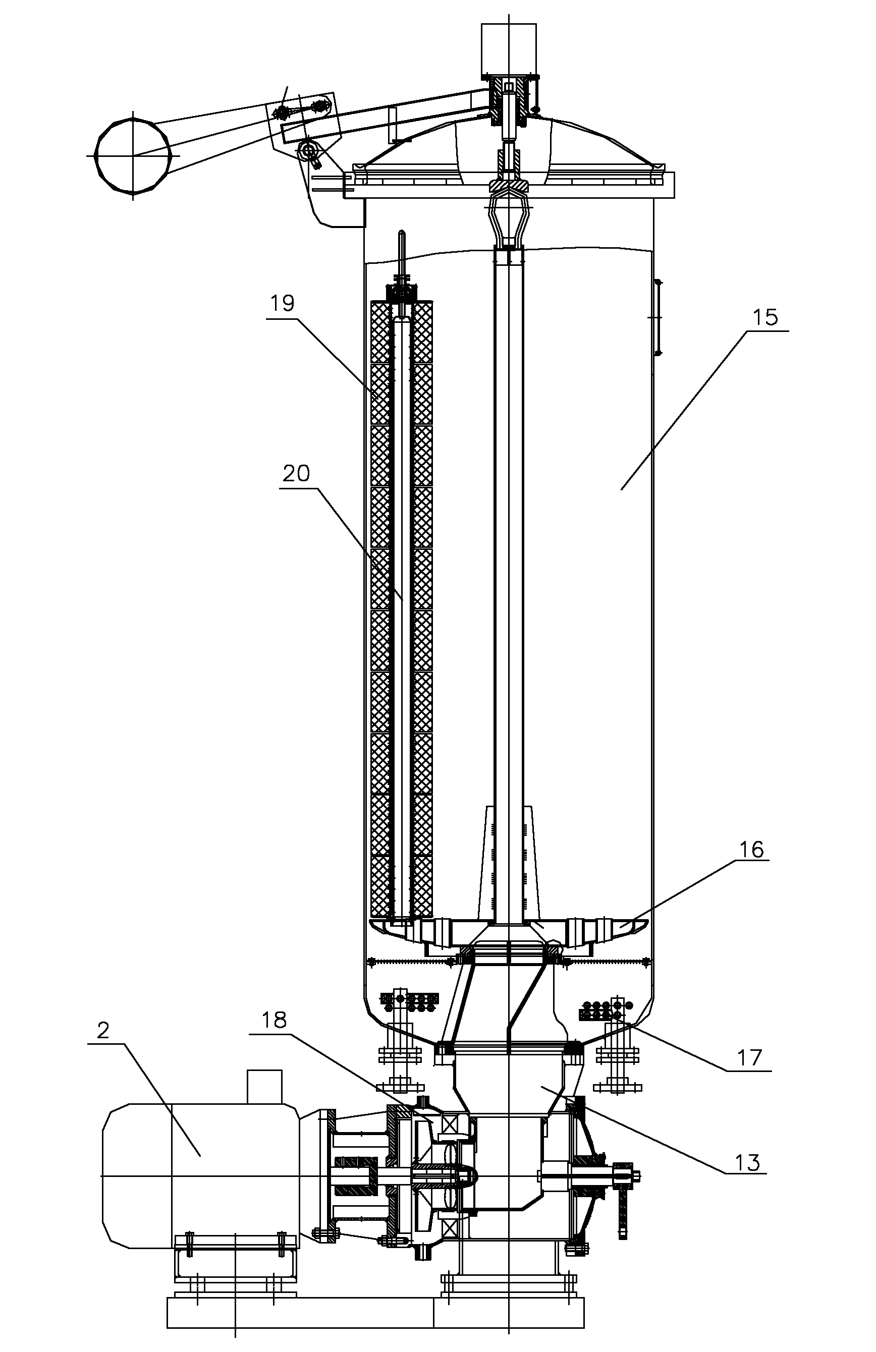 High-temperature pulse flow yarn dyeing machine with ultra low bath ratio and control method thereof