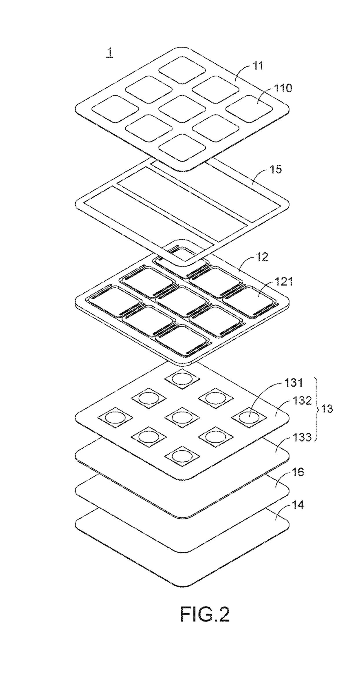 Slim-type keyboard