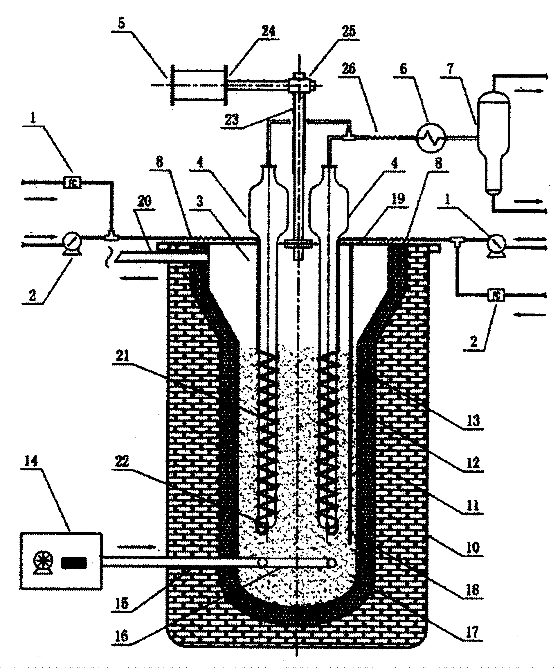 Hydrothermal ageing device for multi-sample parallel catalyst