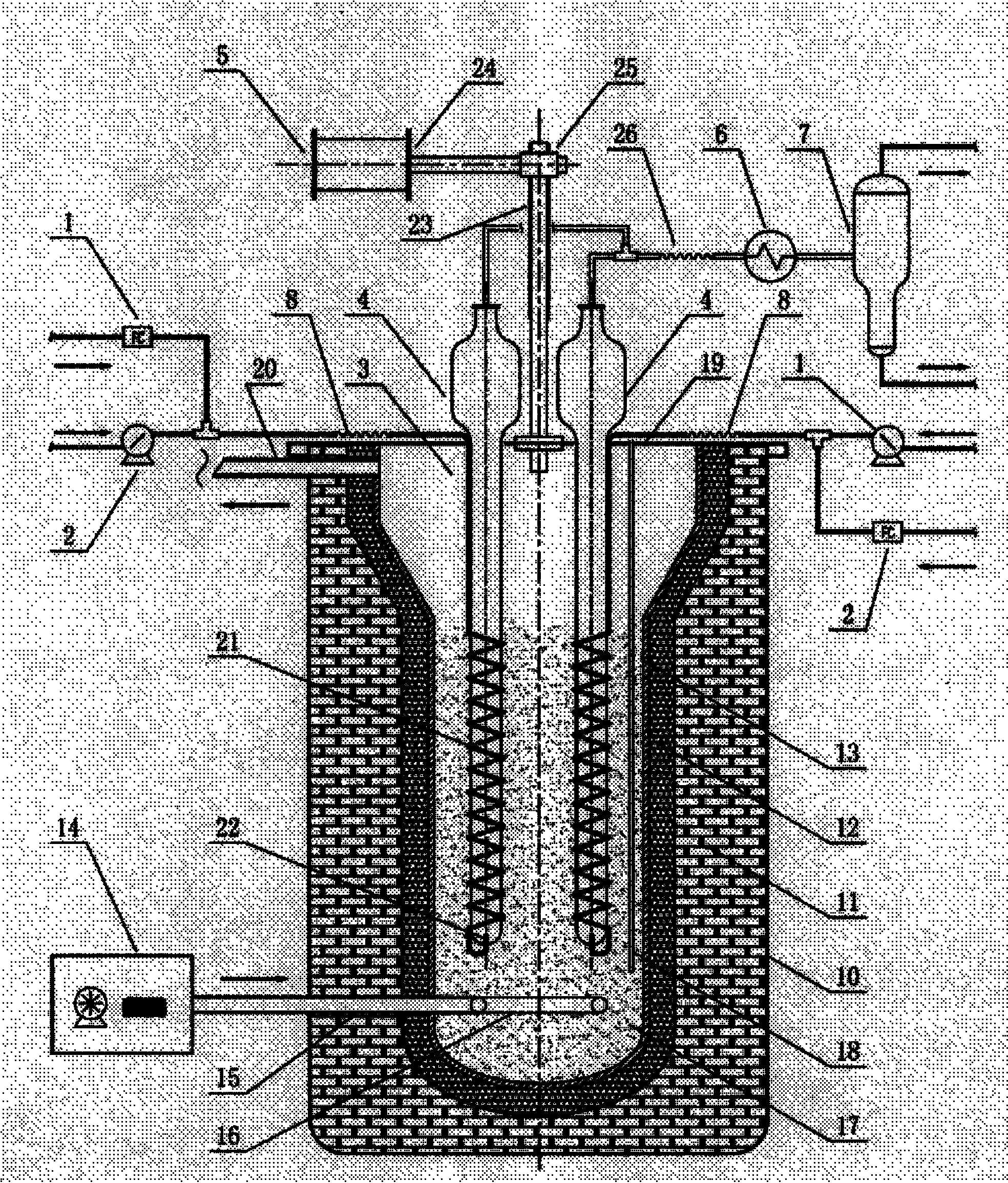 Hydrothermal ageing device for multi-sample parallel catalyst