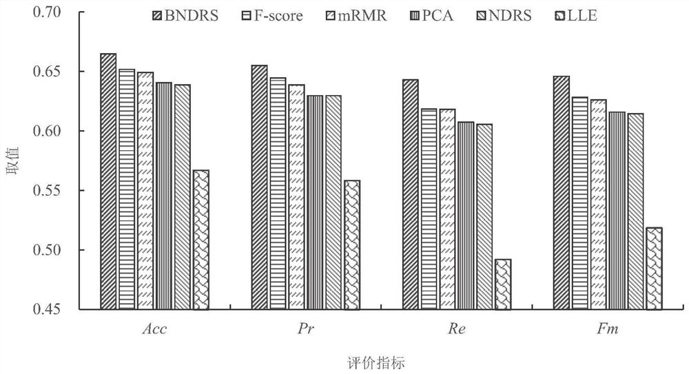 Brain function connection biomarker identification method based on neighborhood decision rough set