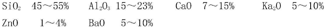 Preparation method for stable brindled brick