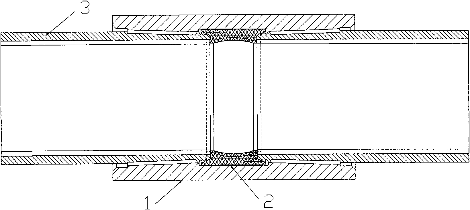 Sealed ceramic lining composite oil tube and manufacturing method thereof