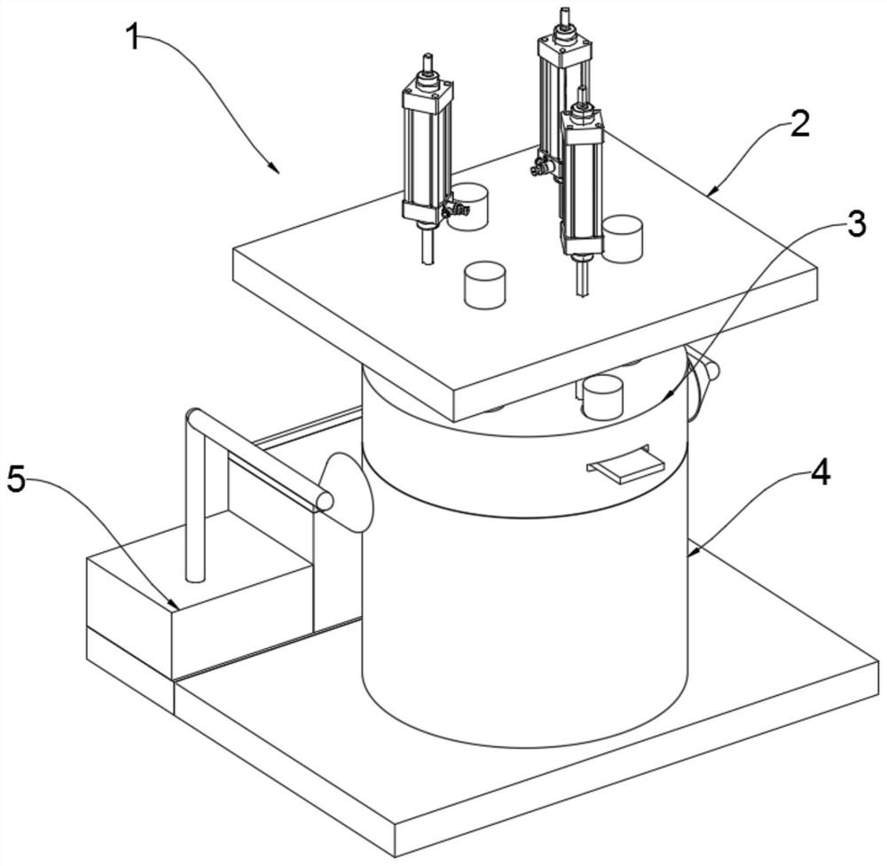 Preparation method and device of niobium-iron alloy