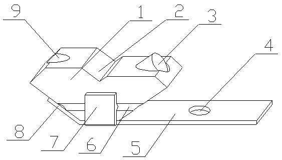 A power cord terminal