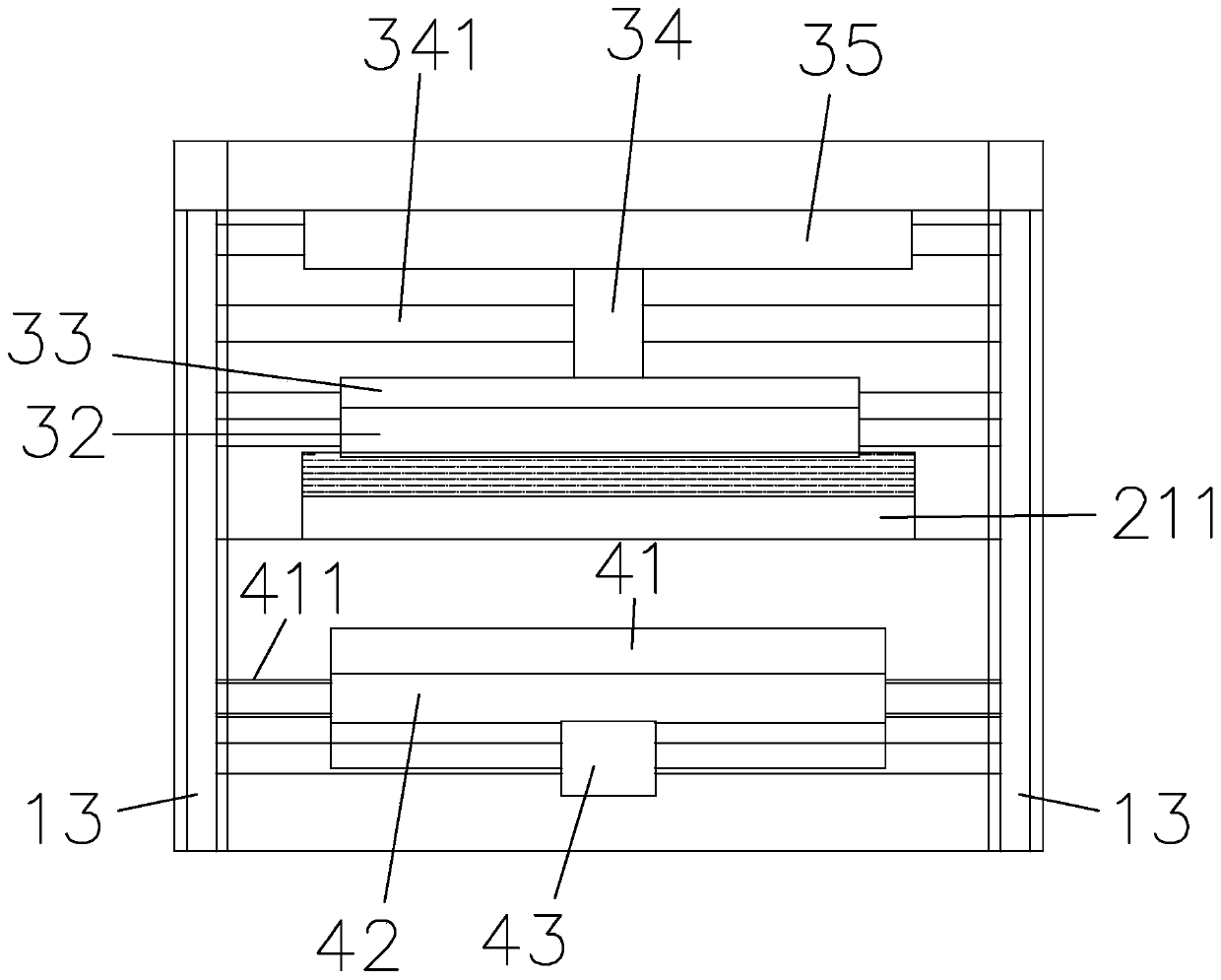 Cam gluing control mechanism applied to paper bag machine