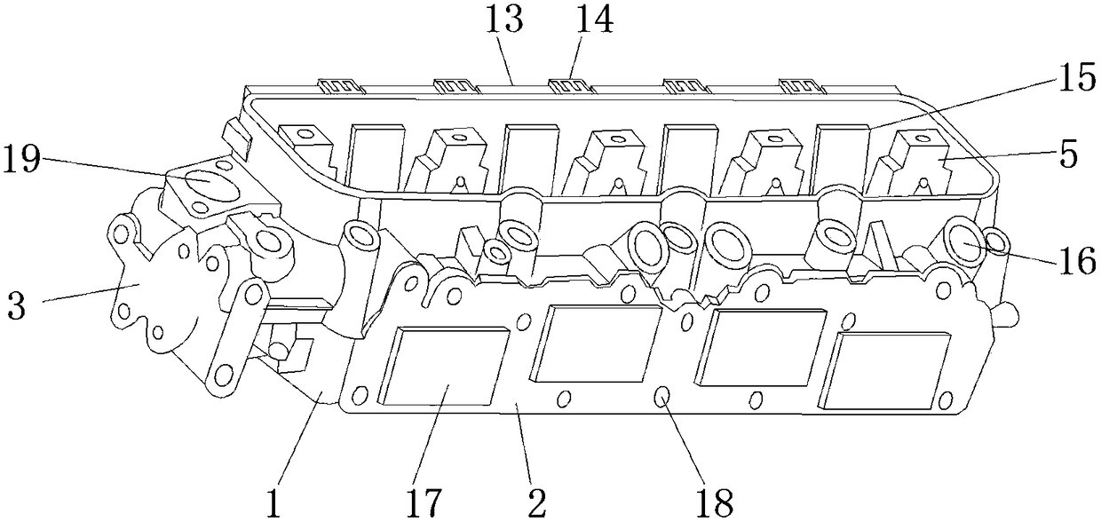 Engine sound-absorbing air cylinder cover