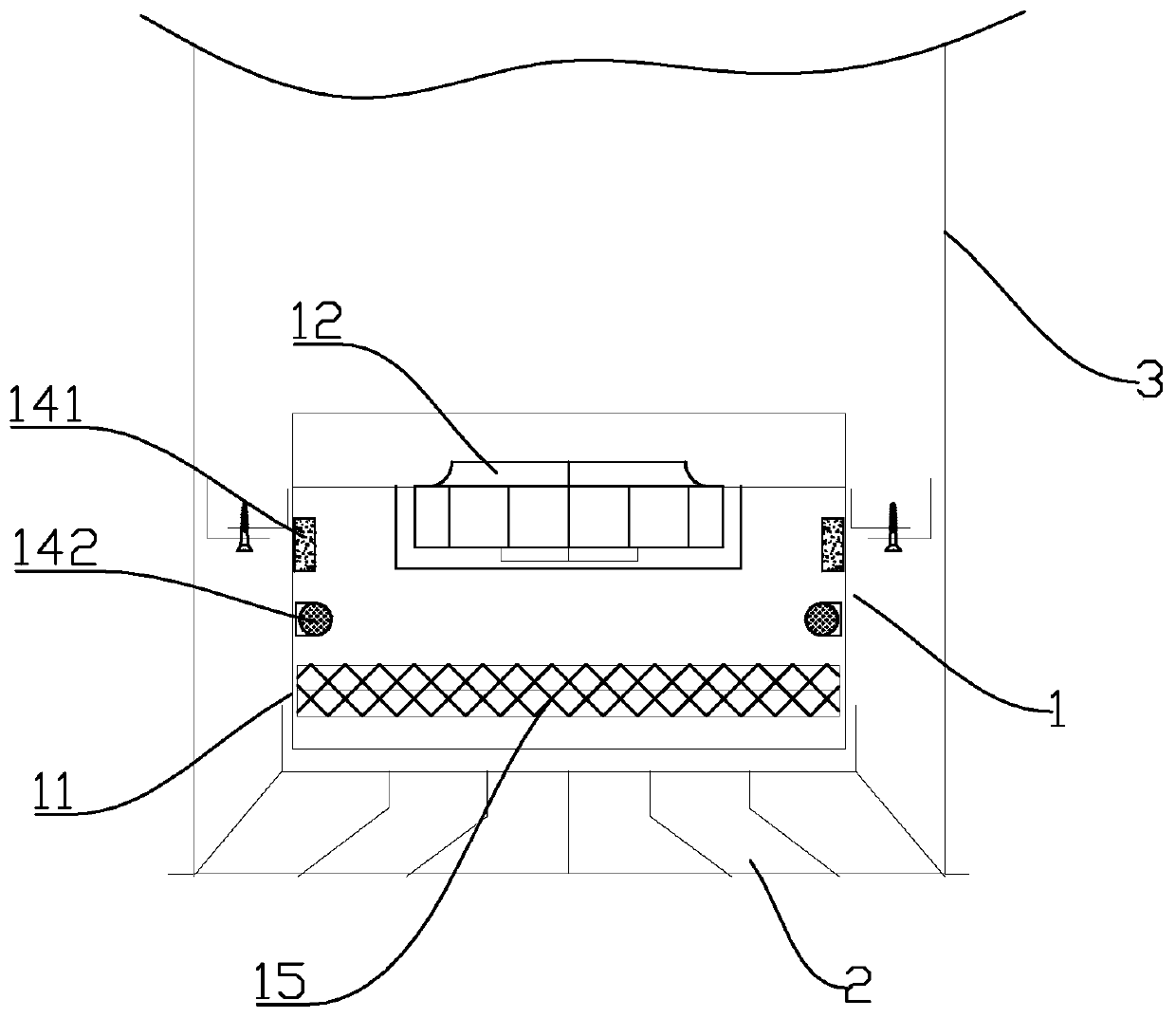 Disinfection sterilization and purification air supply and return tail end device