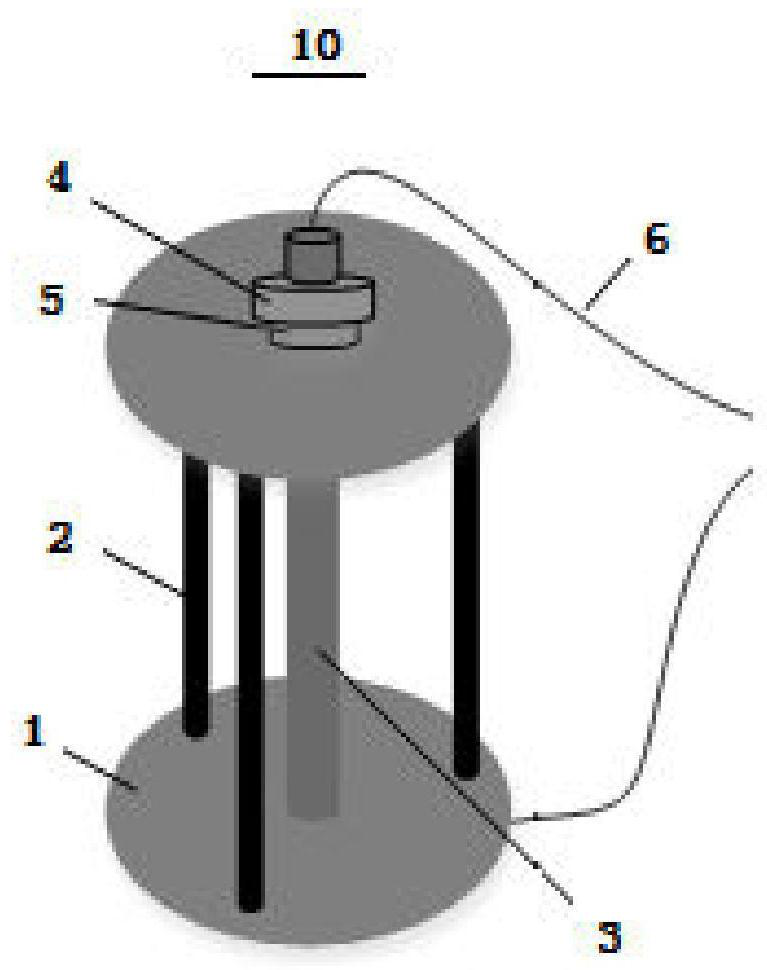 Inhaul cable corrosion monitoring sensor, monitoring equipment and monitoring method