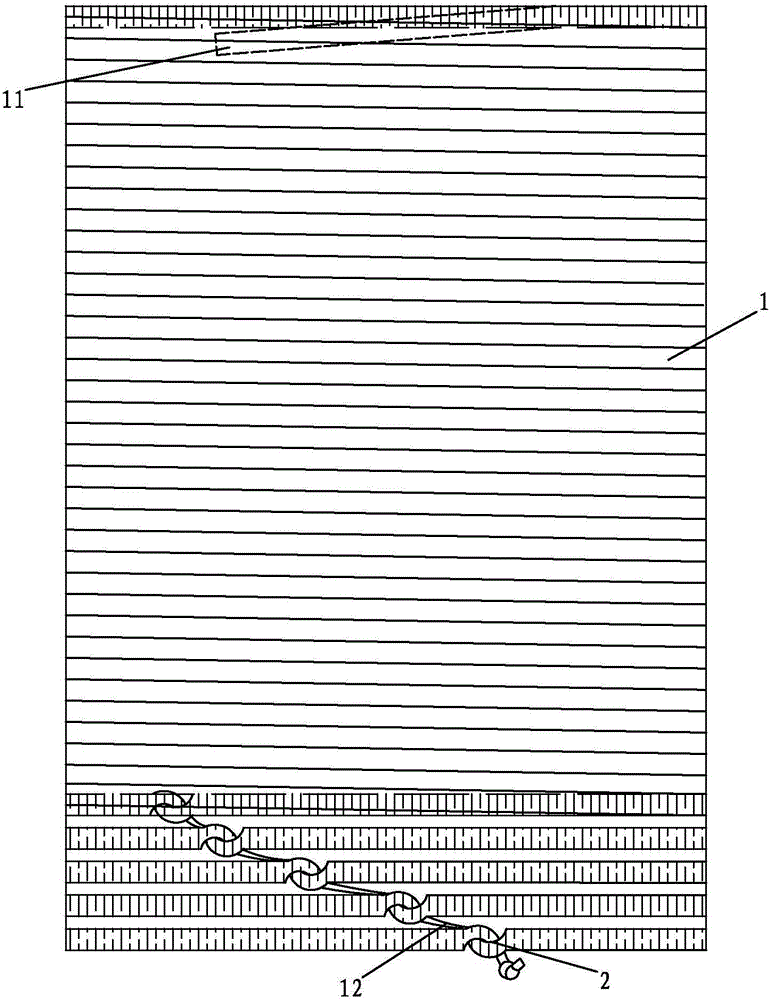 Carbon fiber strip reinforced structure component and implementation method thereof