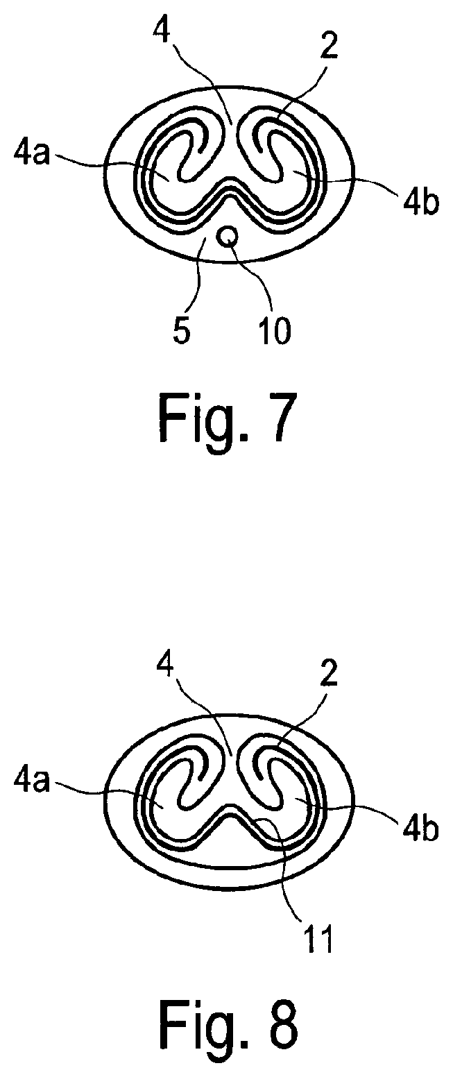 Device for the transplantation of a Descemet's membrane