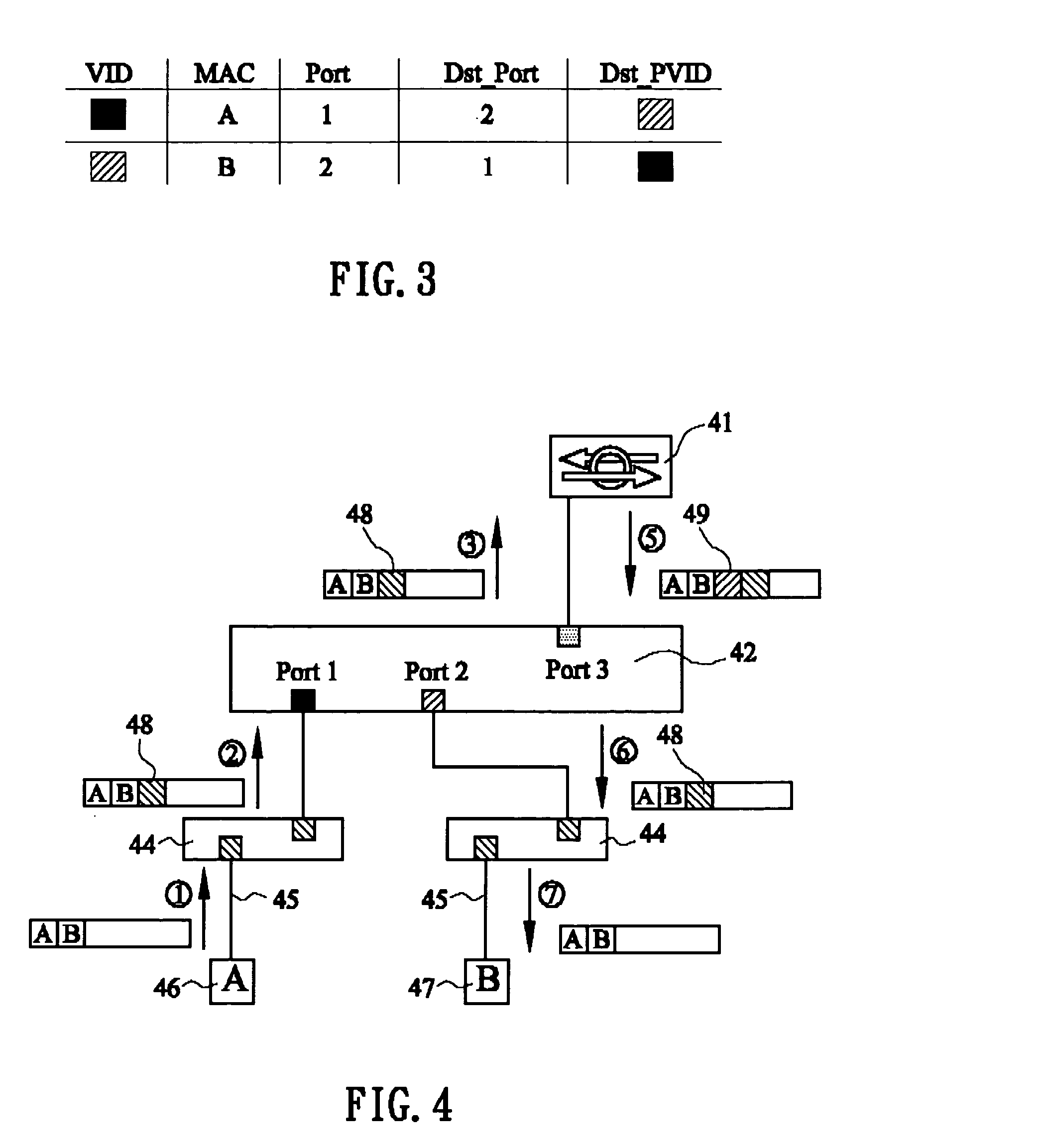 Checking method for applying in the field of network packet contents of network security switch