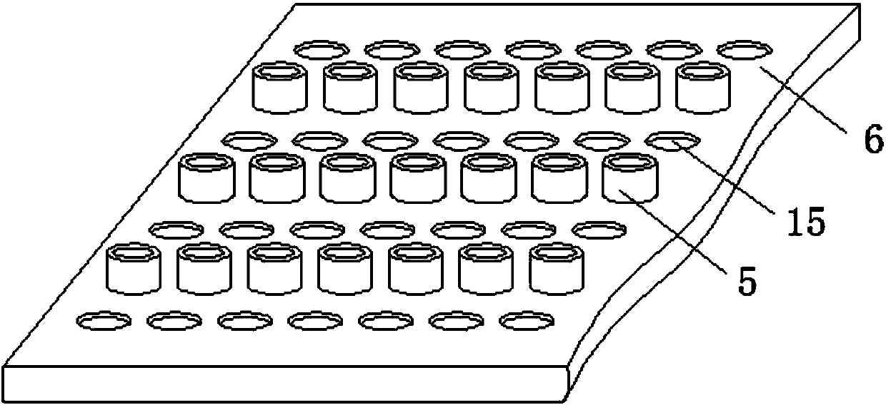 Sponge placement bracket