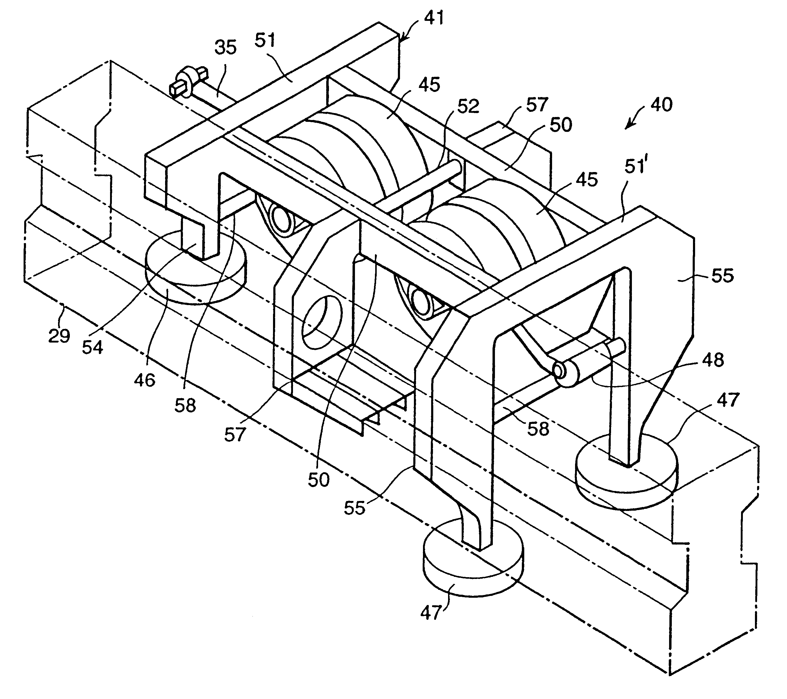 Bogie for use with a monorail car