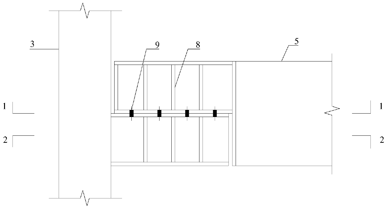 Assembled composite structure system and implementation method thereof