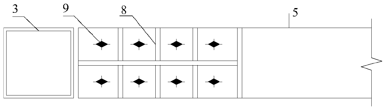 Assembled composite structure system and implementation method thereof