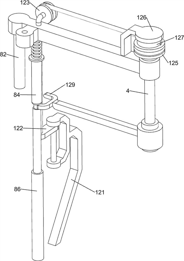 Round wood board marking device for wooden toy production and processing