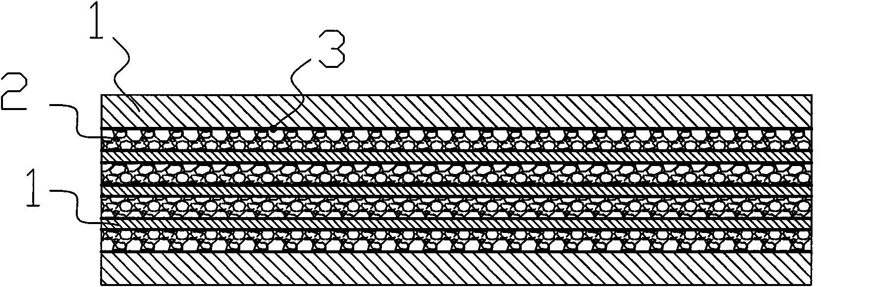 Multilayer perlite composite flame-retardant sheet and preparation method thereof