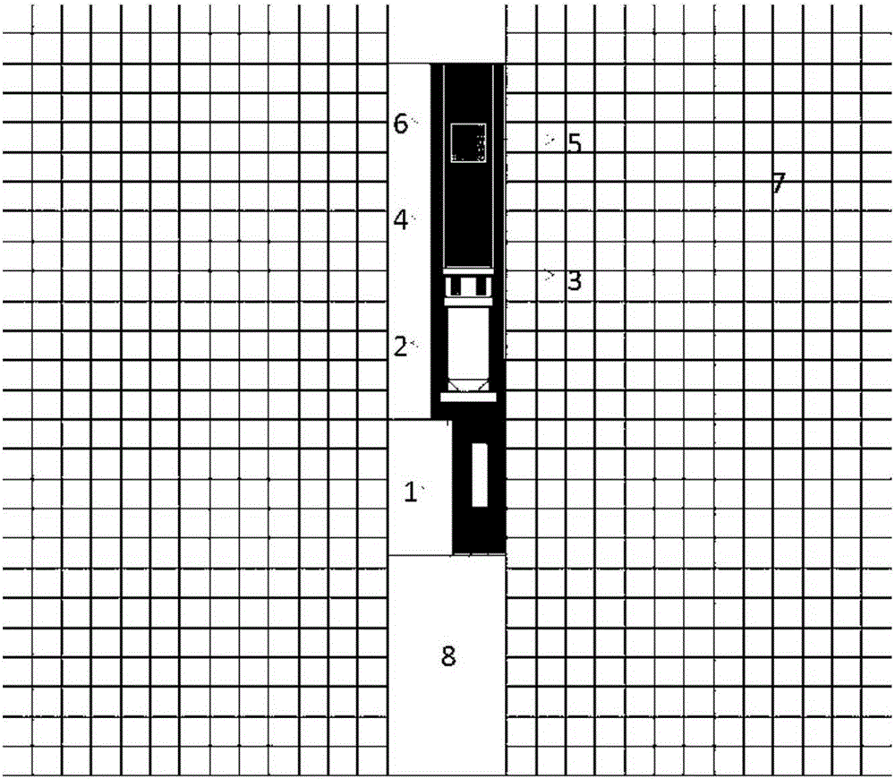 Stratum element logging element standard spectrum making and application method