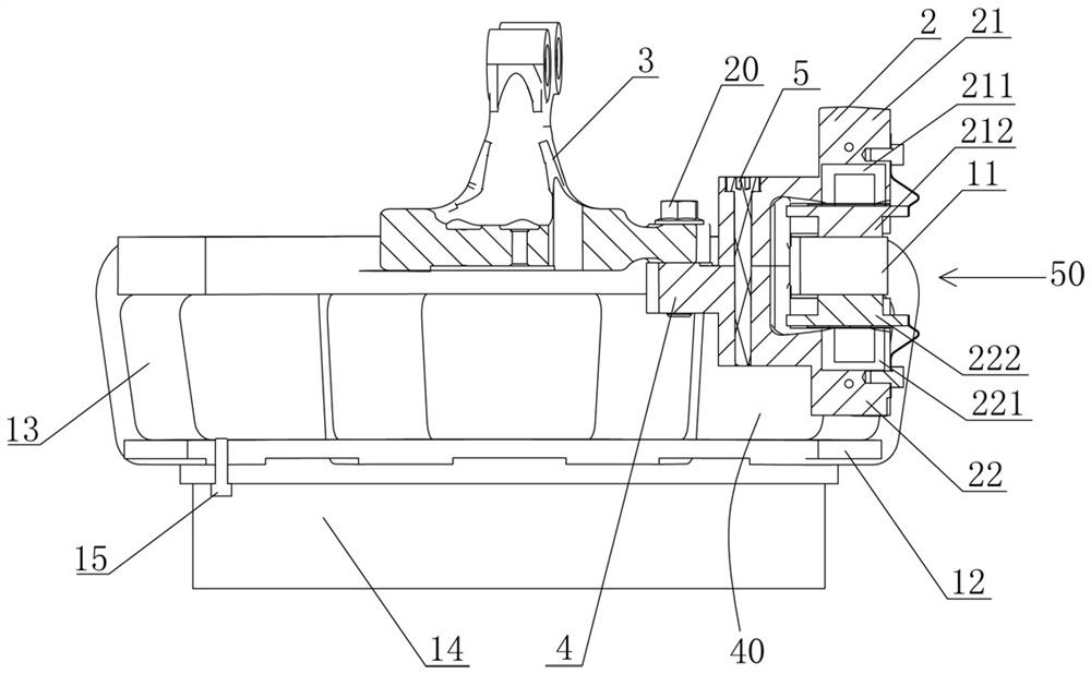 A brake assembly suitable for hub motors