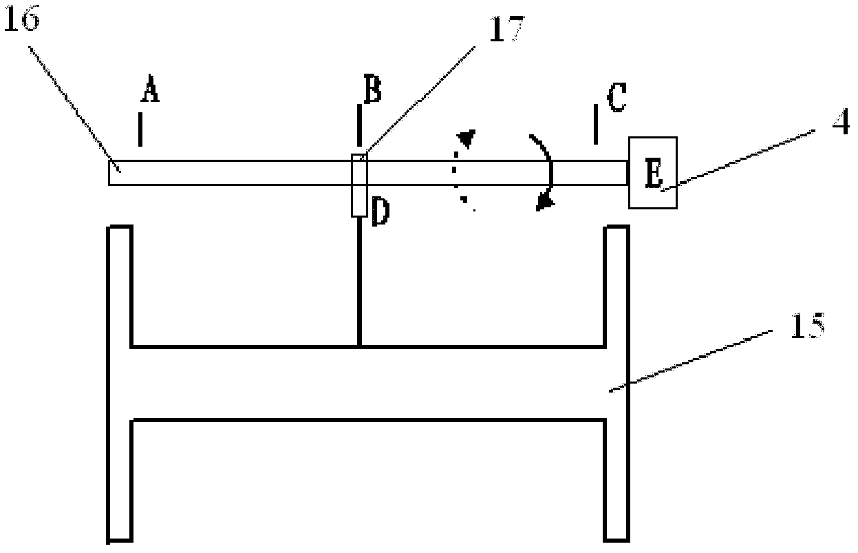 Position error eliminating method and device of wire arrangement mechanism of water tank wire drawing machine