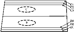 Two-way allowance-variable milling method for blade