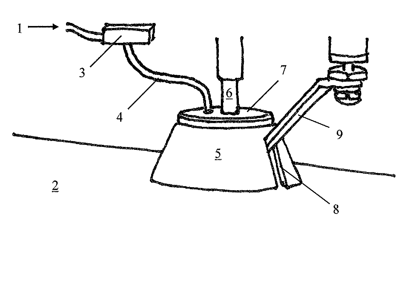 Collision sensing device