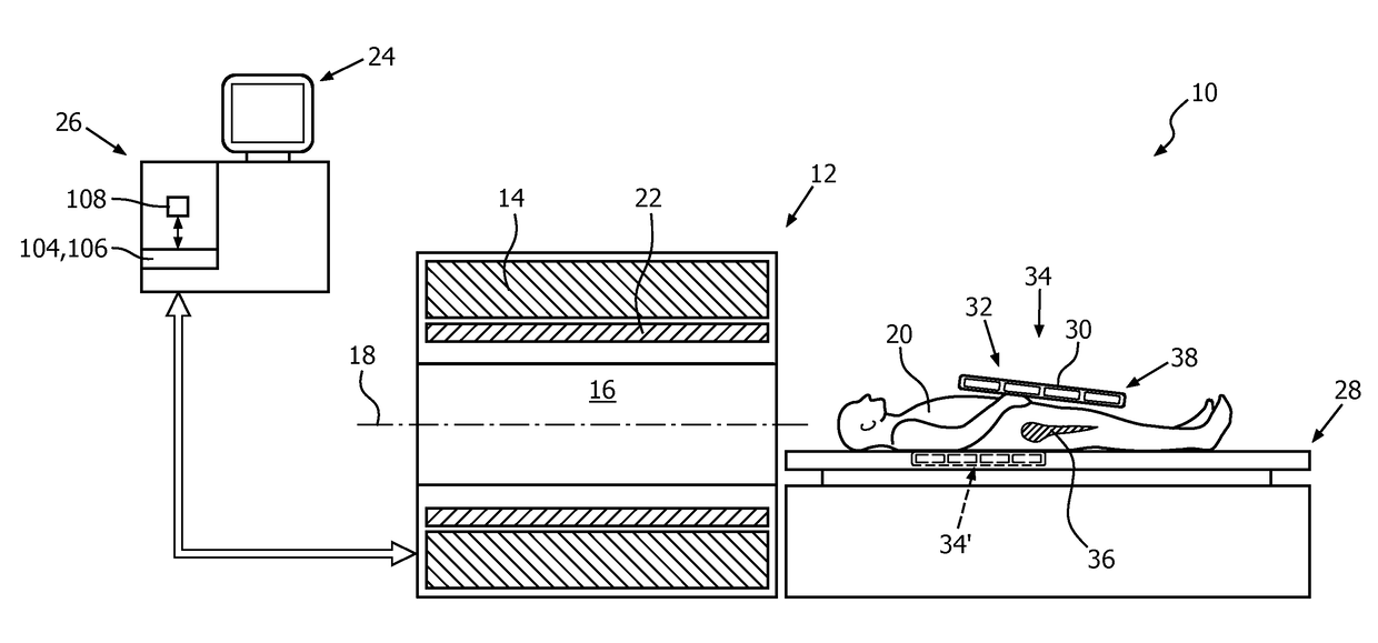 Method and detecting unit for detecting metal implants and selecting magnetic resonance pulse sequences for efficient MRI workflow