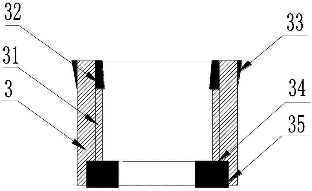 Sealed water pipe connecting mechanism