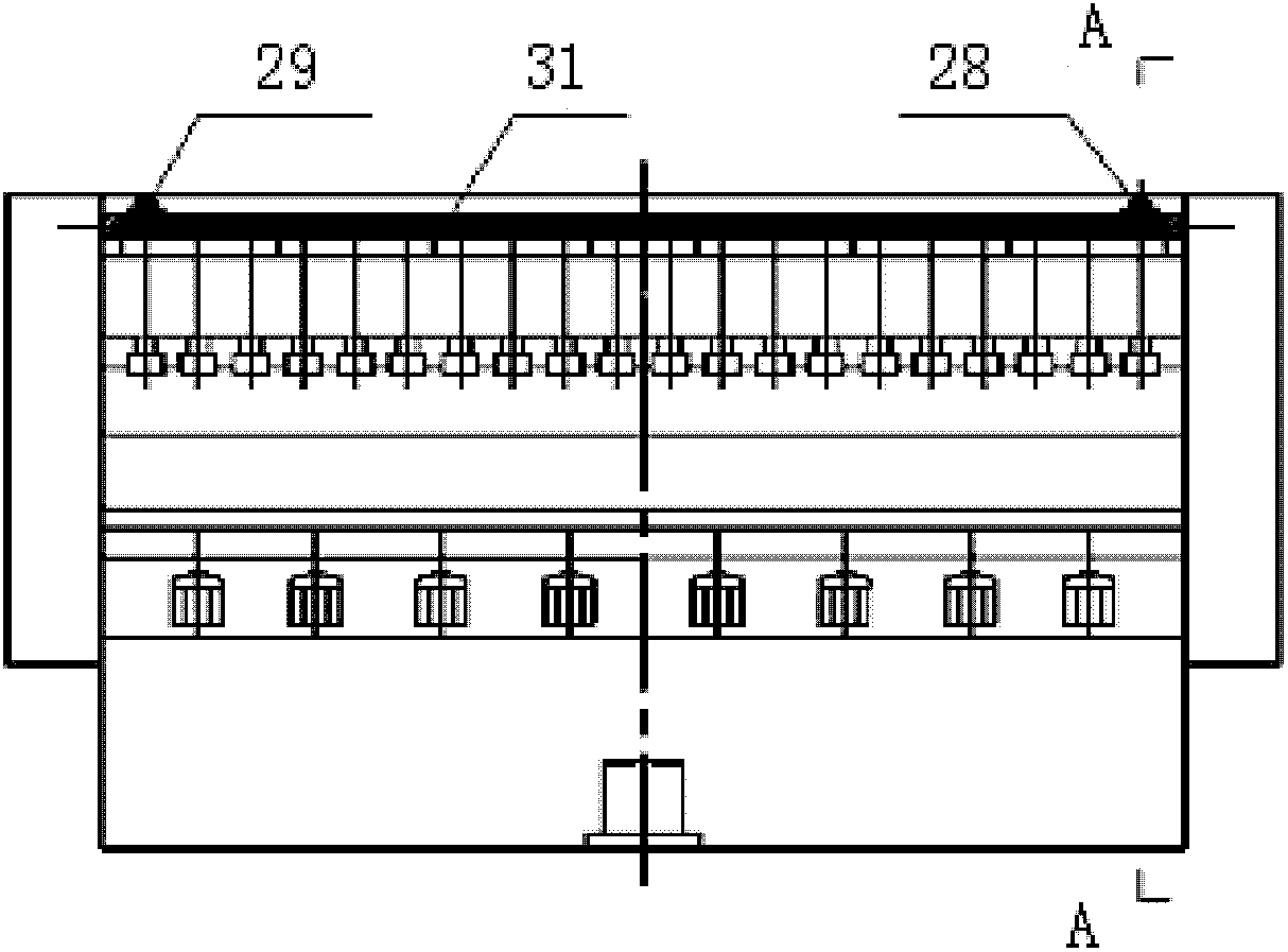 Process and equipment for continuously producing and molding dual-extrusion current coating plastic clip net film products