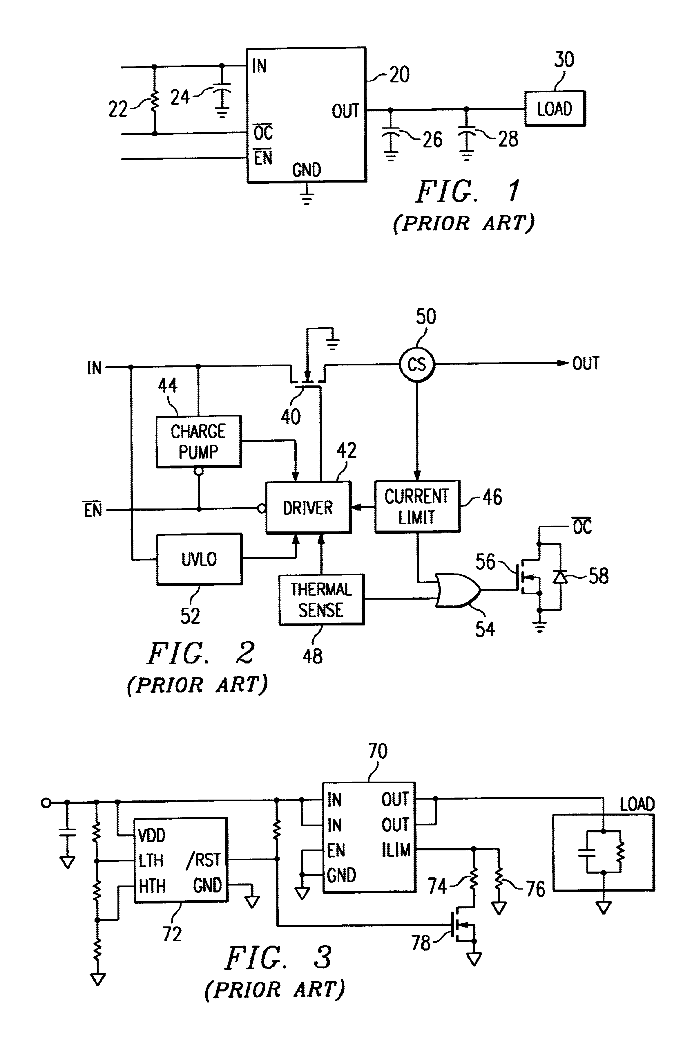 Inrush current control method using a dual current limit power switch