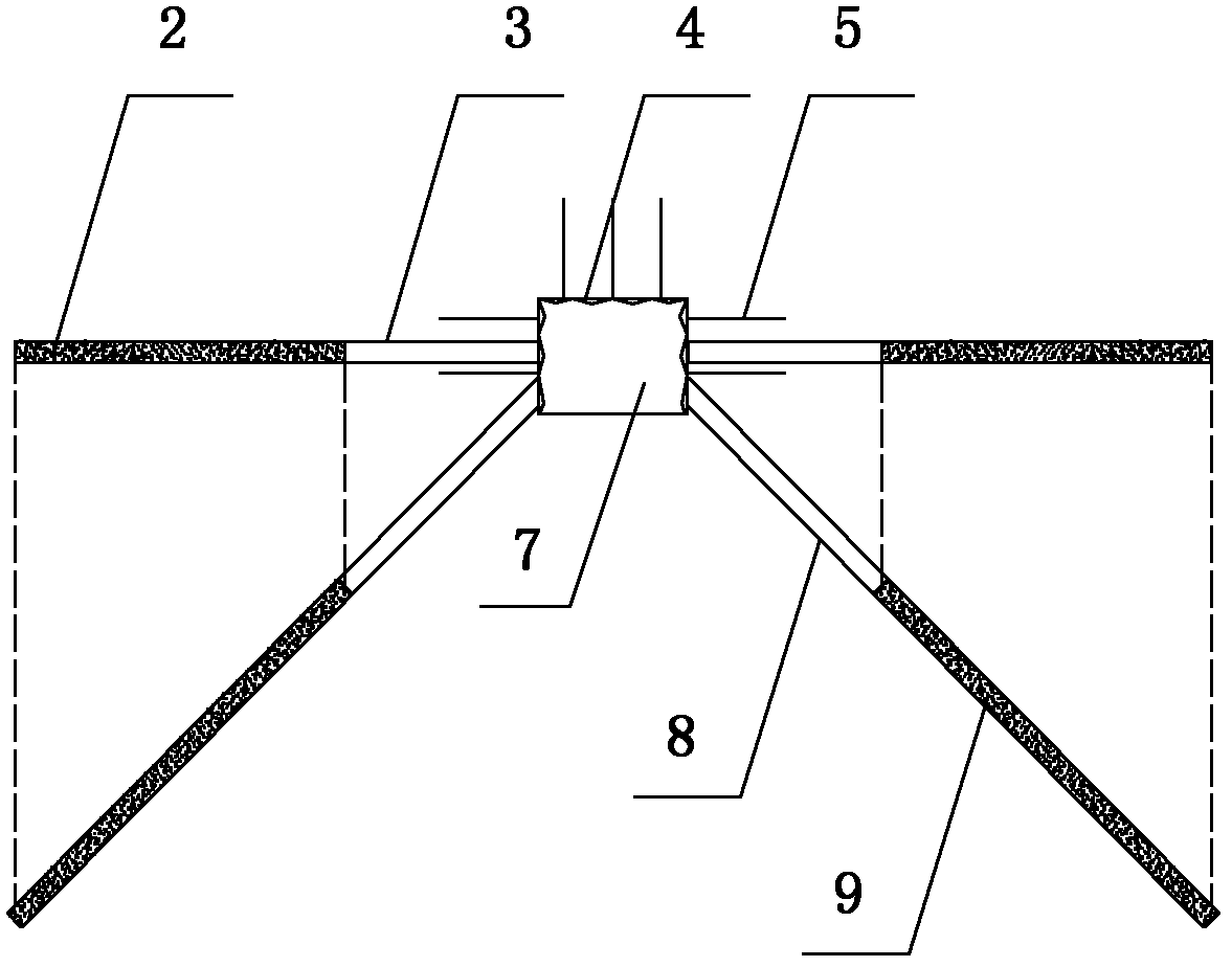 Method for controlling laneway floor heave through deep-hole section blasting