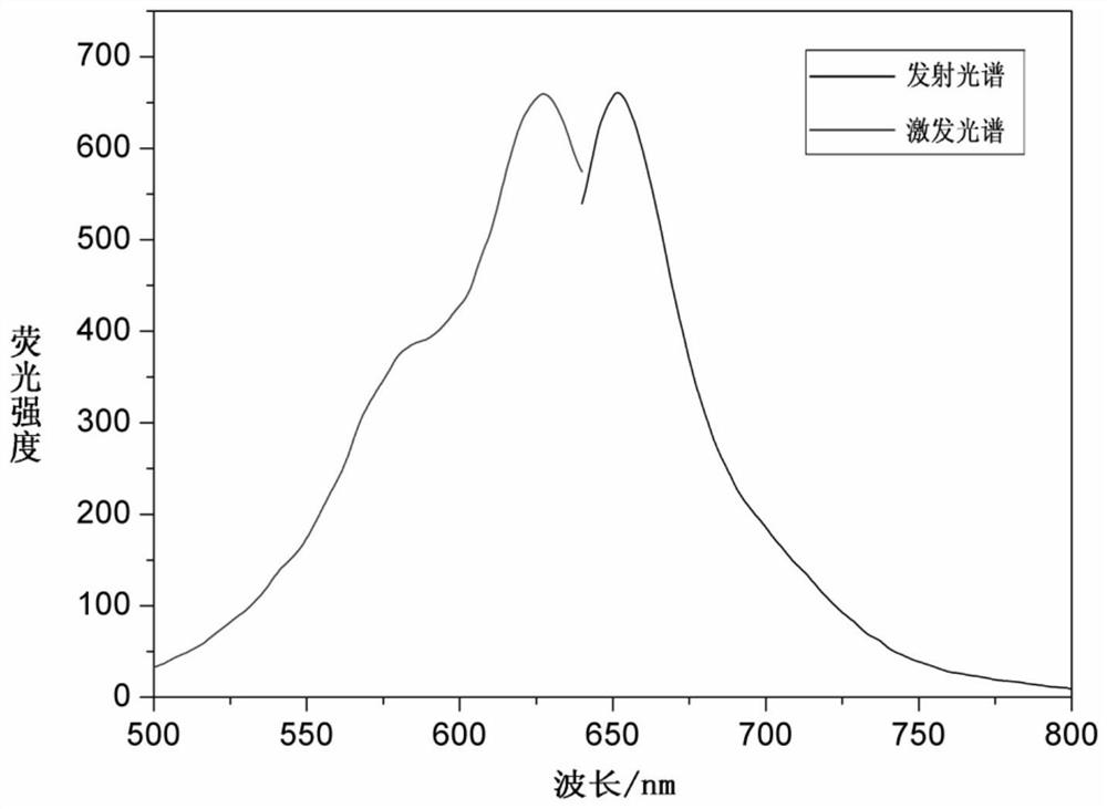 A cyanine-based visible organic molecular fluorescent probe and its preparation method